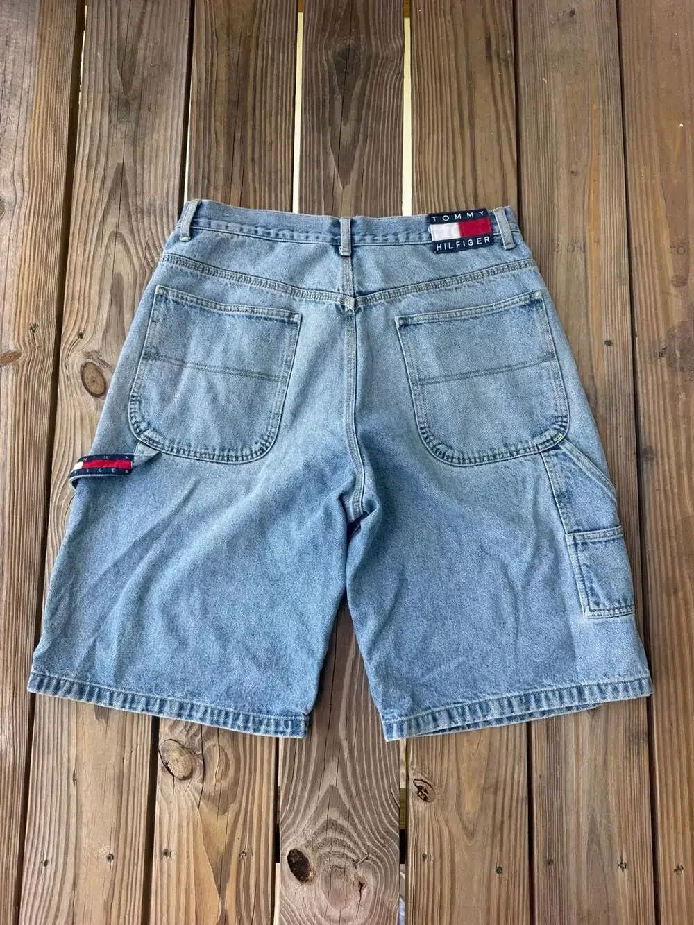 Tommy Jeans Carpenter Denim Shorts Blue